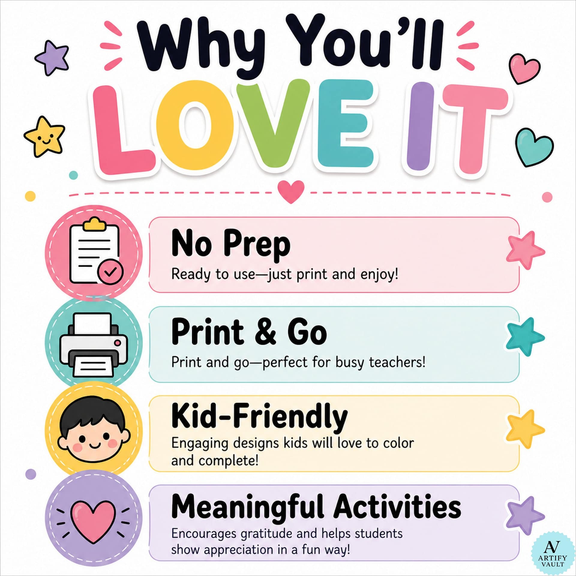 Teacher Appreciation Coloring Pages printable PDF pack with thank you teacher activities for kids, classroom, and homeschool